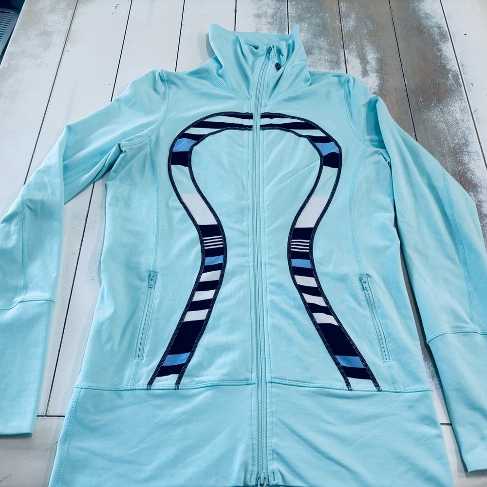 Lululemon In Stride jacket aquamarine - Picture 2 of 7